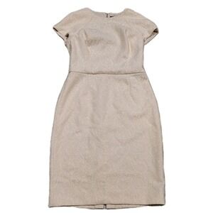 Lauren Ralph Lauren Cream White Lace Dress Size 6 MSRP $155 Holiday Wedding